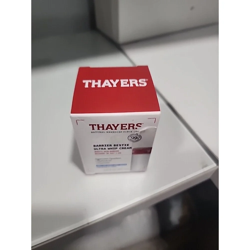 THAYERS Barrier Bestie Ultra Whip Face Cream Moisturizer Dry Skin With Ceramides - Picture 2 of 5